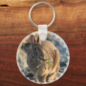 Kaninchen-Schlüsselanhänger Schlüsselanhänger (Vorderseite)