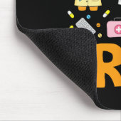 Kaninchen-Scrub zu Ostern Mousepad (Ecke)