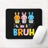 Kaninchen-Scrub zu Ostern Mousepad (Mit Mouse)