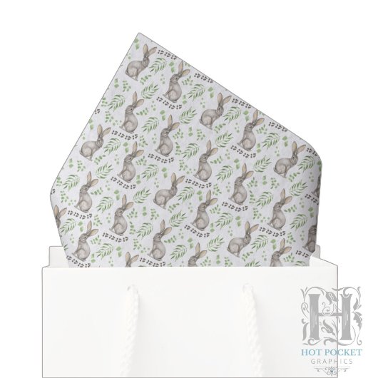 Kaninchen Seidenpapier