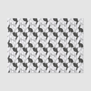 Kaninchen Seidenpapier
