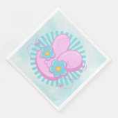 Kaninchen Serviette (Ecke)
