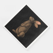 Kaninchen Serviette (Ecke)