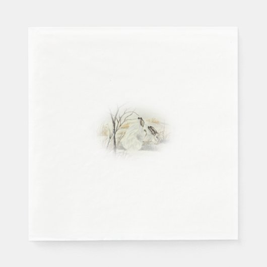 Kaninchen Serviette (Vorderseite)