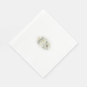 Kaninchen Serviette (Ecke)