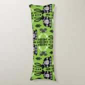 Kaninchen Skandinavische Volkskunst Seitenschläferkissen (Vorderseite Vertikal)