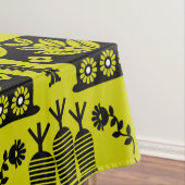 Kaninchen Skandinavische Volkskunst Tischdecke (Beispiel)