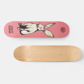 Kaninchen Skateboard (Horizontal)