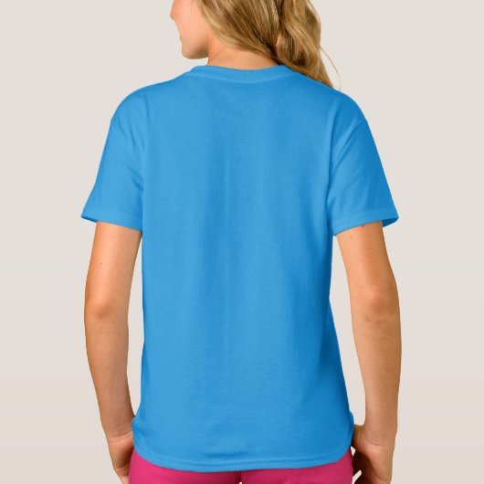 Kaninchen Sommerwasserpolo T-Shirt (Rückseite)