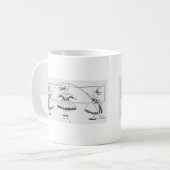 Kaninchen Spiel Kaffeetasse (Vorderseite Links)