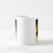 Kaninchen Spielzeug und Ostergelbe Ei Kaffeetasse (Mittel)