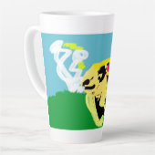 Kaninchen Spring Milchtasse (Linke Ecke)