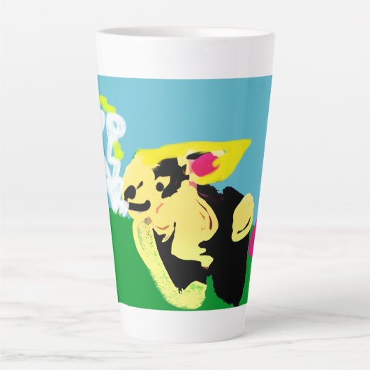 Kaninchen Spring Milchtasse (Vorderseite)