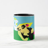 Kaninchen Spring  Tasse (Zentrum)