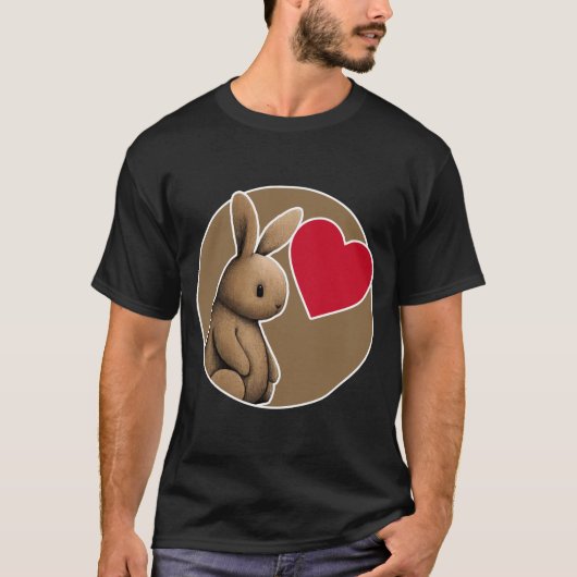 Kaninchen-T - Shirt (Vorderseite)