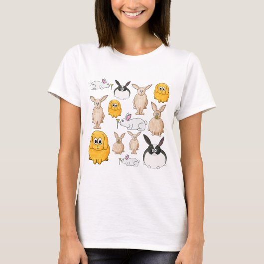 Kaninchen T-Shirt (Vorderseite)
