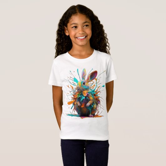 Kaninchen T-Shirt (Vorne ganz)