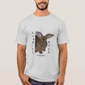 Kaninchen-T - Shirt SANDIES REGEL (Vorderseite)