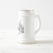 Kaninchen-Tasse Bierglas (VorderseiteRechts)