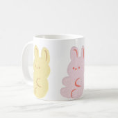 Kaninchen-Tasse Kaffeetasse (Vorderseite Links)