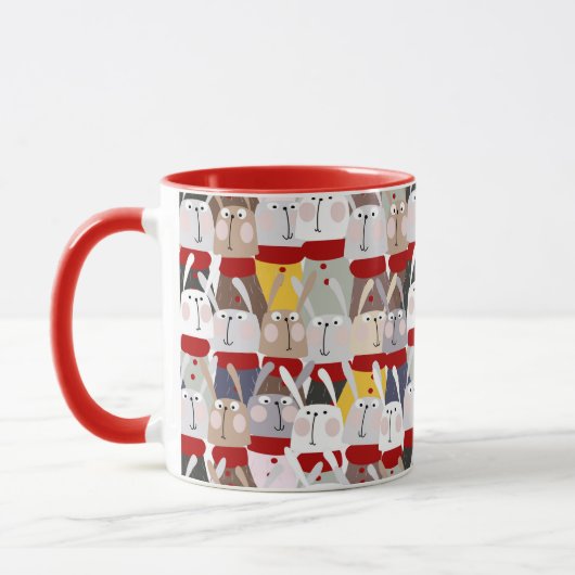 Kaninchen-Tasse Tasse (Links)