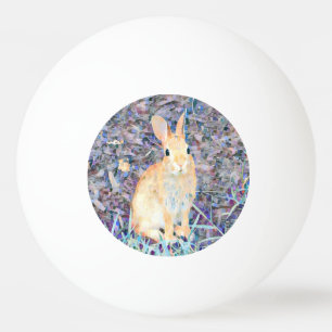 Kaninchen tischtennisball