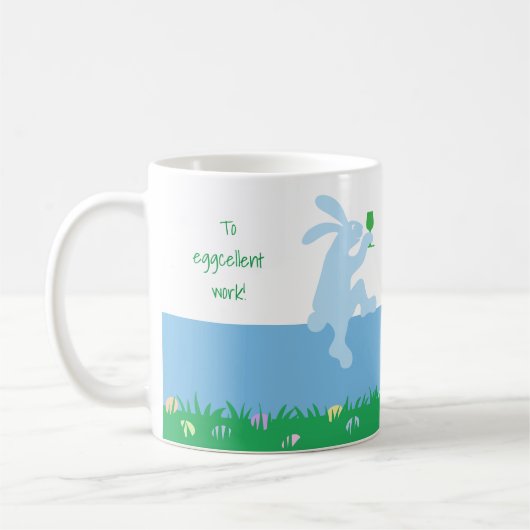 Kaninchen Toast Kaffeetasse (Links)