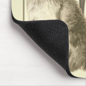 Kaninchen-u. Chinese-Symbol Mousepad (Ecke)