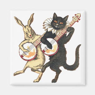 Kaninchen-u. Katzen-Magnet Magnet