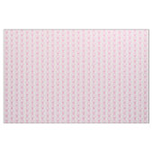 Kaninchen und Blume, rosa Stoff (Yard (91,4 cm))