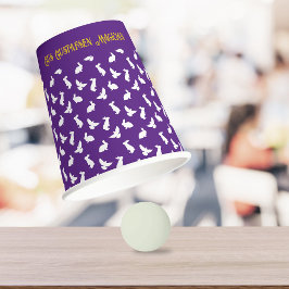 Kaninchen und Doves Cups und Balls Magician Prop Pappbecher