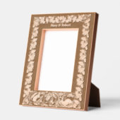 Kaninchen- und Eichhörnchenblättrige Grenze Geätzte Rahmen (Links)