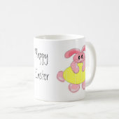 Kaninchen und Eier Kaffeetasse (VorderseiteRechts)