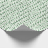 Kaninchen und Hortensien Geschenkpapier (Ecke)