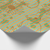 Kaninchen und Kamille, Vintag, nahtlos Geschenkpapier (Ecke)