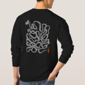 Kaninchen und Karotte T-Shirt (Rückseite)