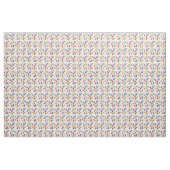 Kaninchen und Karotten Aquarellkunst Stoff (Yard (91,4 cm))