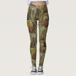 Kaninchen und Leggings<br><div class="desc">Von Hand gezeichnet Kaninchen und Waldflora pilzen, Beeren und Käfer</div>