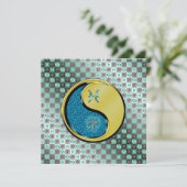 Kaninchen und Metallkaninchen Karte (Stehend Vorderseite)