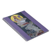 Kaninchen und Mondgöttin Notizblock (Rechte Seite)