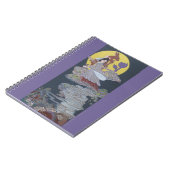 Kaninchen und Mondgöttin Notizblock (Linke Seite)