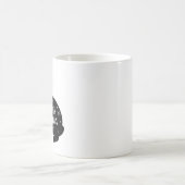 Kaninchen und Pilates Kaffeetasse (Mittel)