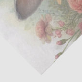 Kaninchen und Schmetterling Seidenpapier (Ausschnitt)