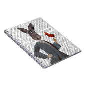 Kaninchen und Vögel 2 Notizblock (Rechte Seite)