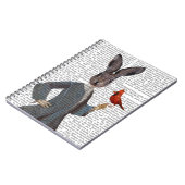 Kaninchen und Vögel 2 Notizblock (Linke Seite)