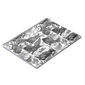 Kaninchen und Waldflora 2 Notebook Notizblock (Linke Seite)