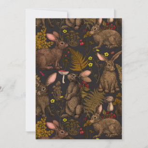 Kaninchen und Waldflora 3