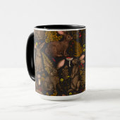 Kaninchen und Waldflora 3 Tasse (Vorderseite Links)