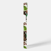 Kaninchen und Waldflora 4 iPhone Hülle (Rechte Seite)