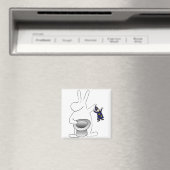 Kaninchen und Zauberer Magnet (In Situ (Geschirrspüler))